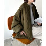 カーキブラウン | 軽やかでこなれ感漂う万能アウター♪サイドファスナーキルティングジャケット | Classical Elf