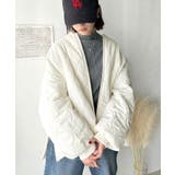 軽やかでこなれ感漂う万能アウター♪サイドファスナーキルティングジャケット | Classical Elf | 詳細画像3