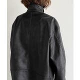 甘さ控えめ、無敵の女っぽさ。フェイクレザーダブルライダースジャケット | Classical Elf | 詳細画像23