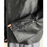 甘さ控えめ、無敵の女っぽさ。フェイクレザーダブルライダースジャケット | Classical Elf | 詳細画像24