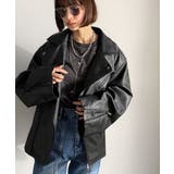 甘さ控えめ、無敵の女っぽさ。フェイクレザーダブルライダースジャケット | Classical Elf | 詳細画像2