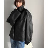 甘さ控えめ、無敵の女っぽさ。フェイクレザーダブルライダースジャケット | Classical Elf | 詳細画像6