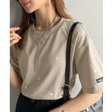 グレージュ×アイボリー | 《JaVaジャバコラボ》春夏のカジュアルに、大人の“可愛い”をプラス。ミニハート… | Classical Elf 