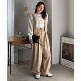 ベージュ | 《JaVaジャバコラボ》着心地抜群でオールシーズン使える！綿100% タック入り… | Classical Elf 