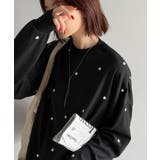 “可愛い”がさりげなく溶け込む。袖ネーム付きミニハート総刺繍Tシャツ | Classical Elf | 詳細画像18