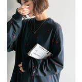 “可愛い”がさりげなく溶け込む。袖ネーム付きミニハート総刺繍Tシャツ | Classical Elf | 詳細画像21