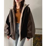 気分に合わせて変化を楽しむ。2wayフェイクレザー×ボアリバーシブルブルゾン | Classical Elf  | 詳細画像1 