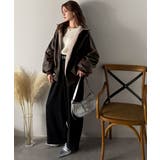 気分に合わせて変化を楽しむ。2wayフェイクレザー×ボアリバーシブルブルゾン | Classical Elf  | 詳細画像26 