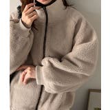 気分に合わせて変化を楽しむ。2wayフェイクレザー×ボアリバーシブルブルゾン | Classical Elf  | 詳細画像27 