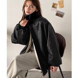 気分に合わせて変化を楽しむ。2wayフェイクレザー×ボアリバーシブルブルゾン | Classical Elf  | 詳細画像2 