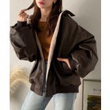 気分に合わせて変化を楽しむ。2wayフェイクレザー×ボアリバーシブルブルゾン | Classical Elf  | 詳細画像29 