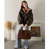 気分に合わせて変化を楽しむ。2wayフェイクレザー×ボアリバーシブルブルゾン | Classical Elf  | 詳細画像31 