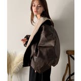 気分に合わせて変化を楽しむ。2wayフェイクレザー×ボアリバーシブルブルゾン | Classical Elf  | 詳細画像32 