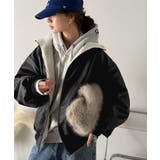 気分に合わせて変化を楽しむ。2wayフェイクレザー×ボアリバーシブルブルゾン | Classical Elf  | 詳細画像5 