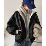 気分に合わせて変化を楽しむ。2wayフェイクレザー×ボアリバーシブルブルゾン | Classical Elf  | 詳細画像6 