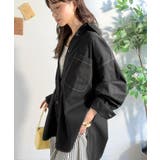 ブラック | 《JaVaジャバコラボ》ラフに羽織れる着回し力抜群の一枚◎綿100%ビックポケッ… | Classical Elf