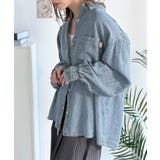 《JaVaジャバコラボ》サラッとコットン100%オーバーサイズ胸ポケットシアーデ… | Classical Elf | 詳細画像17