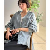 《JaVaジャバコラボ》サラッとコットン100%オーバーサイズ胸ポケットシアーデ… | Classical Elf | 詳細画像1