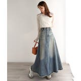 《JaVaジャバコラボ》贅沢フリンジに一目惚れ。ヴィンテージライクデニムフリンジ… | Classical Elf  | 詳細画像5 