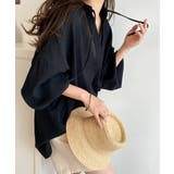 《JaVa ジャバコラボ》大人の抜け感。綿100%楊柳素材のカフタンシャツ | Classical Elf | 詳細画像4