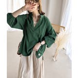 《JaVa ジャバコラボ》大人の抜け感。綿100%楊柳素材のカフタンシャツ | Classical Elf | 詳細画像18