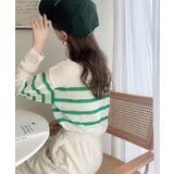 《JaVa ジャバコラボ》こなれレディに格上げ。シアーボーダープルオーバー | Classical Elf | 詳細画像12