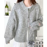 ライトグレー | 《Javaジャバコラボ》着こなし自由自在。2wayダブルジップ ミックスニットブ… | Classical Elf 