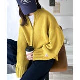 イエロー | 《Javaジャバコラボ》着こなし自由自在。2wayダブルジップ ミックスニットブ… | Classical Elf 