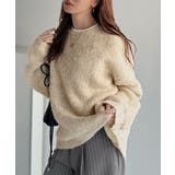 《JaVaジャバコラボ》秋冬の鉄板。日常にふわふわな彩りを。クルーネックミックス… | Classical Elf | 詳細画像6