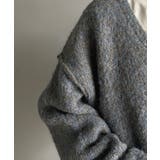 《JaVaジャバコラボ》大人カジュアルならこの1枚。ミックスカラー深Vネックニッ… | Classical Elf | 詳細画像30