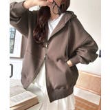 モカ | 《JaVaジャバコラボ》シルエットアレンジ自在♪毎日使いに頼れる一枚◎ダブルジッ… | Classical Elf 