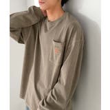 《JaVaジャバ コラボ》綿100％ピグメント加工ポケット付きロングTee | Classical Elf Men | 詳細画像13 