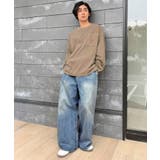 《JaVaジャバ コラボ》綿100％ピグメント加工ポケット付きロングTee | Classical Elf Men | 詳細画像20 