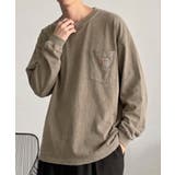 《JaVaジャバ コラボ》綿100％ピグメント加工ポケット付きロングTee | Classical Elf Men | 詳細画像28 
