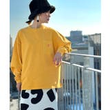 イエロー | 《JaVaジャバ コラボ》綿100％ピグメント加工ポケット付きロングTee | Classical Elf Men