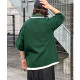 《JaVaジャバ コラボ》大人のスポーティー。超軽量襟ラインニットポロ | Classical Elf  | 詳細画像15 