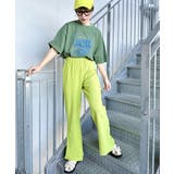 キャッチーな大人夏Tee。綿100%ピグメントロゴビッグTシャツ | Classical Elf  | 詳細画像32 