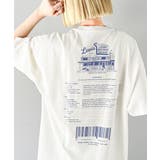 ホワイト | 《Javaジャバコラボ》ゆるっとカジュアルに。コットン100％ダイナープリントヴ… | Classical Elf 