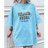 こなれた大人カジュアルスタイルの主役に。綿100%フェスロゴピグメントTシャツ | Classical Elf  | 詳細画像4 