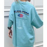 こなれた大人カジュアルスタイルの主役に。綿100%フェスロゴピグメントTシャツ | Classical Elf  | 詳細画像6 