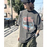 トレンドのヴィンテージ感が魅力。コットン100%グラフィックプリントピグメントビ… | Classical Elf | 詳細画像11