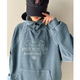 個性が際立つアートな一着！ヴィンテージ風フットボールデザインピグメントパーカー | Classical Elf  | 詳細画像19 