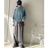 個性が際立つアートな一着！ヴィンテージ風フットボールデザインピグメントパーカー | Classical Elf  | 詳細画像21 