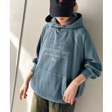 個性が際立つアートな一着！ヴィンテージ風フットボールデザインピグメントパーカー | Classical Elf  | 詳細画像22 