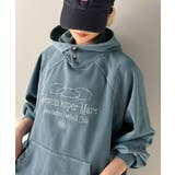 個性が際立つアートな一着！ヴィンテージ風フットボールデザインピグメントパーカー | Classical Elf  | 詳細画像23 