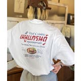 《JaVaジャバコラボ》お洒落見え確定。綿100％タイ料理メニュー風プリントルー… | Classical Elf  | 詳細画像2 