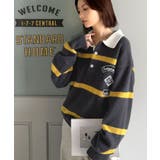 《JaVaジャバコラボ》魅せる、トラッド感。ワッペンデザインラガーポロニット（長… | Classical Elf  | 詳細画像9 