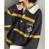 《JaVaジャバコラボ》魅せる、トラッド感。ワッペンデザインラガーポロニット（長… | Classical Elf  | 詳細画像10 