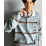 《JaVaジャバコラボ》魅せる、トラッド感。ワッペンデザインラガーポロニット（長… | Classical Elf  | 詳細画像28 