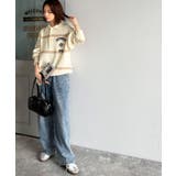 《JaVaジャバコラボ》魅せる、トラッド感。ワッペンデザインラガーポロニット（長… | Classical Elf  | 詳細画像6 